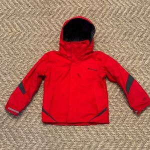 Columbia Kids Bright Red Puffer Jacket